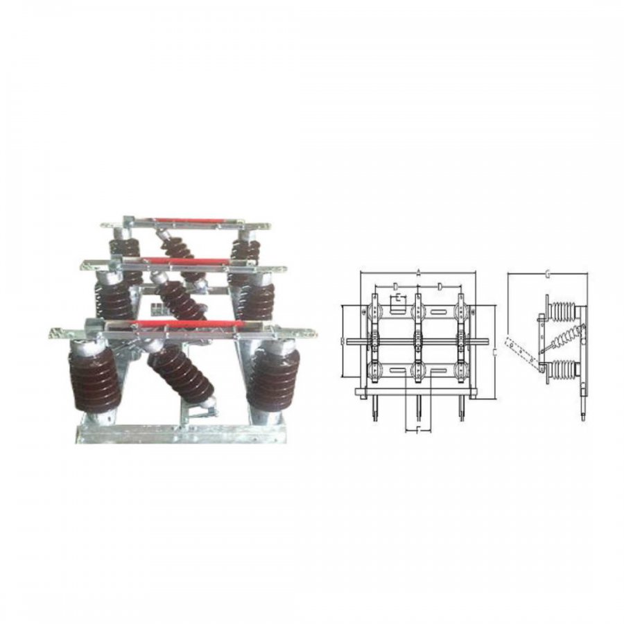 36kV 16kA Harici Normal ve Topraklı Ayırıcılar ( HA – HAT )