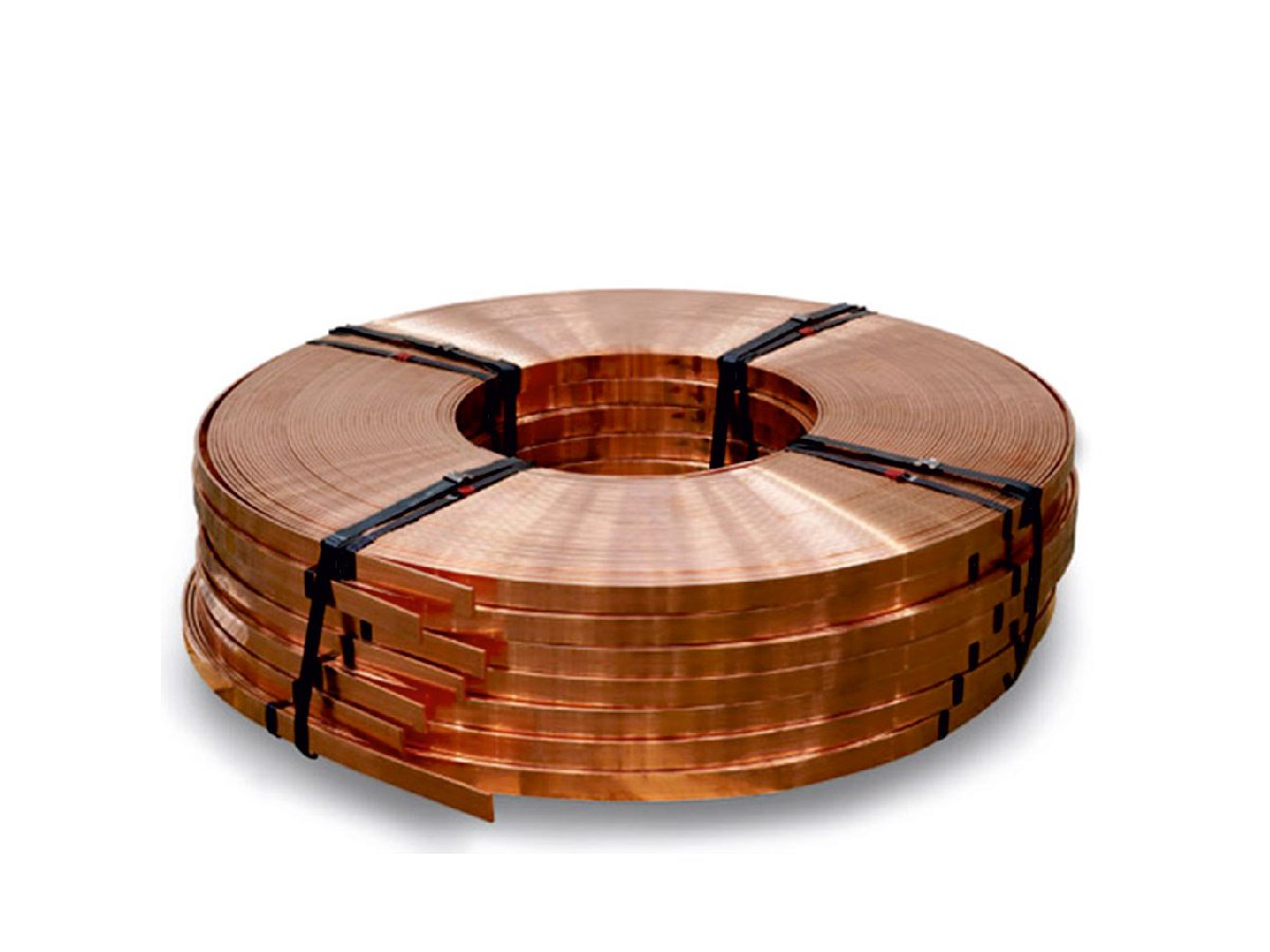 BAKIR ŞERİT RULO HALİNDE