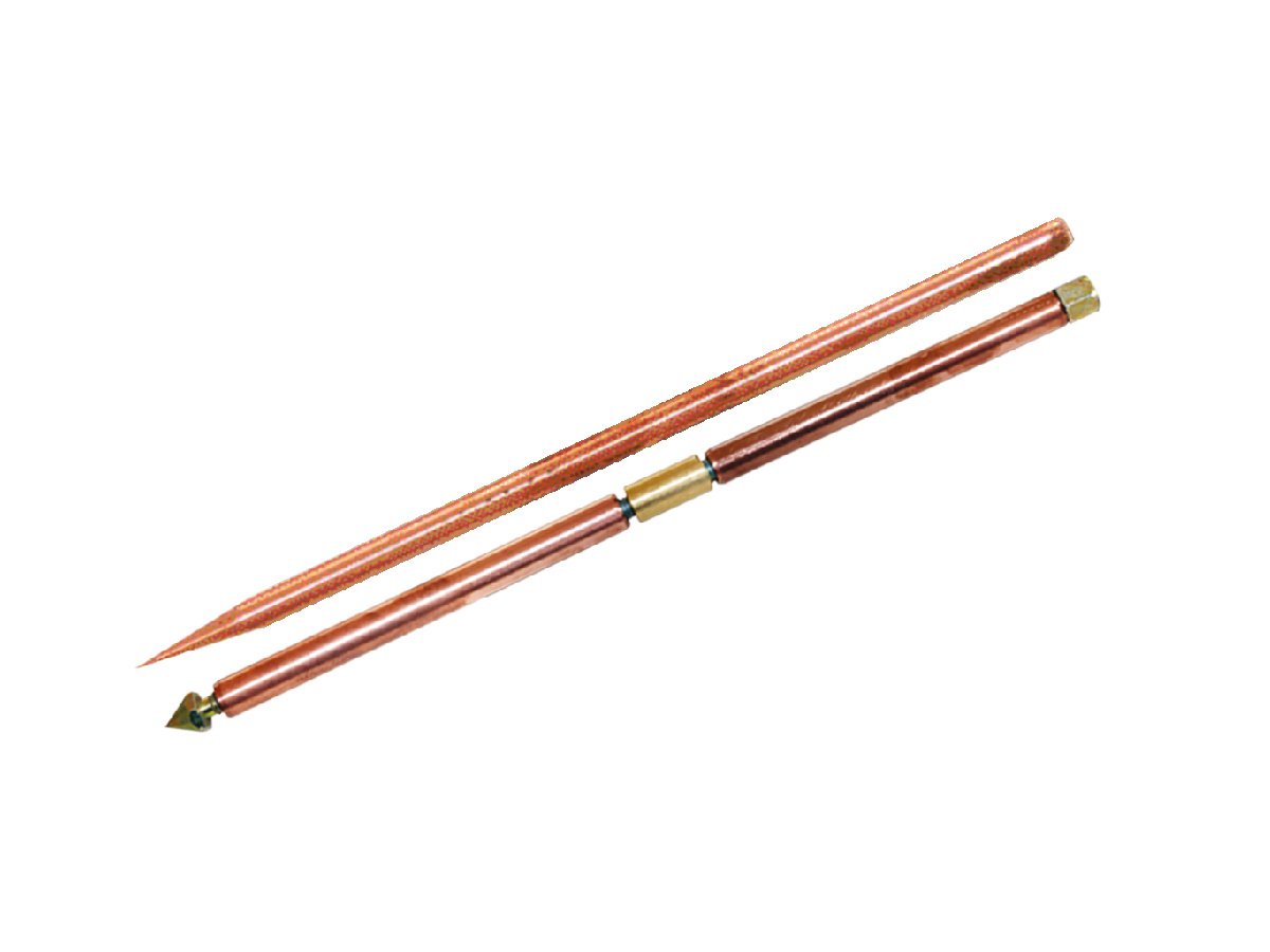 SİVRİ UÇLU VE EKLENEBİLİR TOPRAKLAMA ÇUBUKLARI